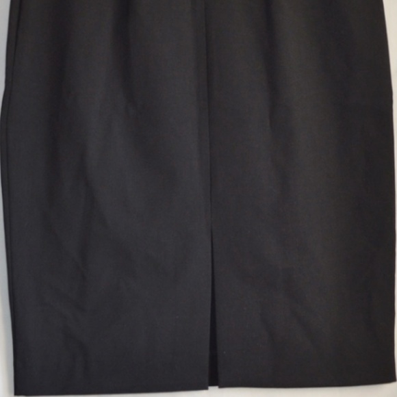 Larry Levine Black Pencil Skirt Sz 12 - Picture 2 of 4